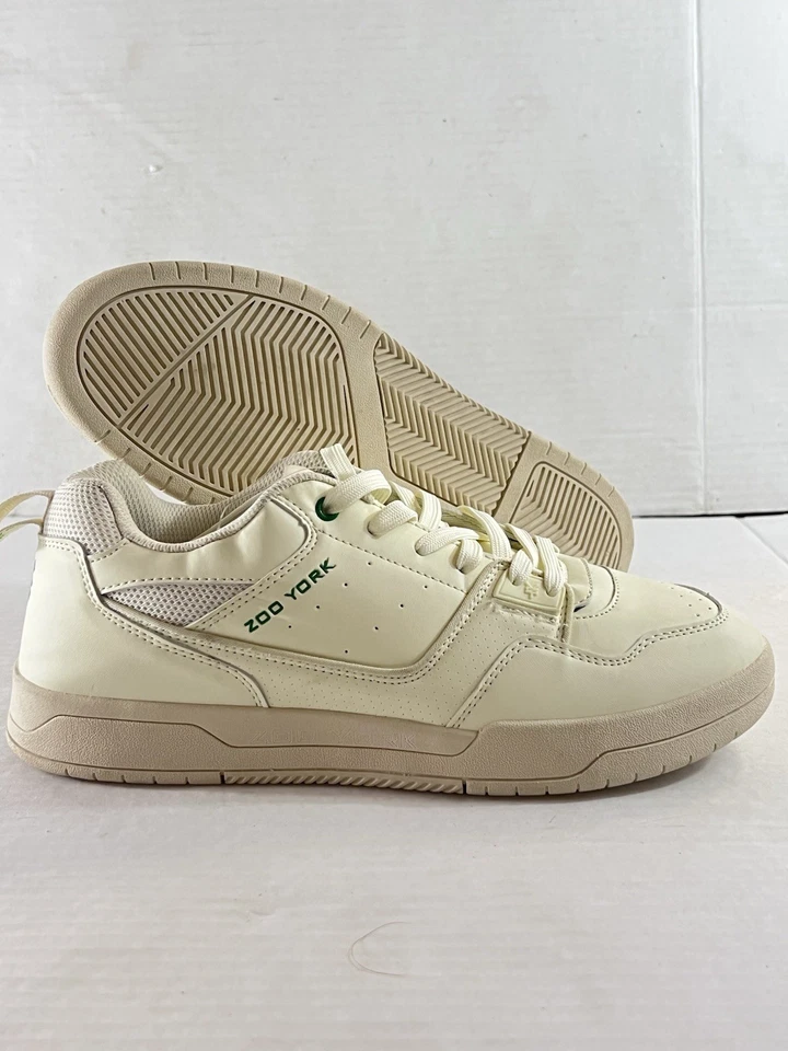 Zapatos estilo Y2K, Zoo York Rodney crema/verde 9 1/2 NUEVOS CON ETIQUETA ENVÍO GRATUITO Foto 1 de 4