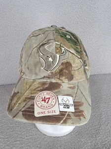 47 Brand NFL Houston Texans Realtree All Camo Regolabile, OSFA Caccia - Foto 1 di 7