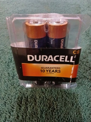 Duracell "C" Batteries - 8 pack - Image 1 of 4