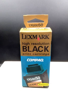 Lexmark #50 High Resolution Black Ink Cartridge 17G0050 - Image 1 of 4