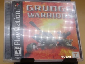 Grudge Warriors Ps1 CIB etiqueta negra - Imagen 1 de 4