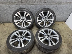 WHEEL WHEELS TIRE TIRES SET 18" MERCEDES W205 C43 C350 C300 OEM - Picture 1 of 19
