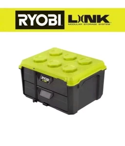 NEW Ryobi LINK 2-Drawer Modular Tool Box - Picture 1 of 4