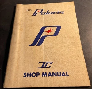 VINTAGE 1975 POLARIS TC SNOWMOBILE SHOP MANUAL P/N 9910263 (296) - Picture 1 of 1