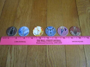 Clue World of Harry Potter Game 2011 ITEM TOKENS ONLY 6 Replacement Parts - Picture 1 of 6