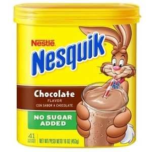 Nesquik No Sugar Added Chocolate Powder - Picture 1 of 1