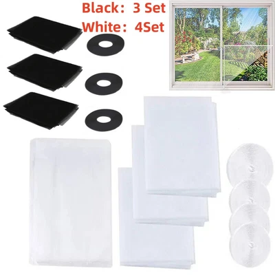 Magnetic Window Insect Screen Mesh Net Fly Mosquito Bug Netting Moth Cover - Image 1 of 4