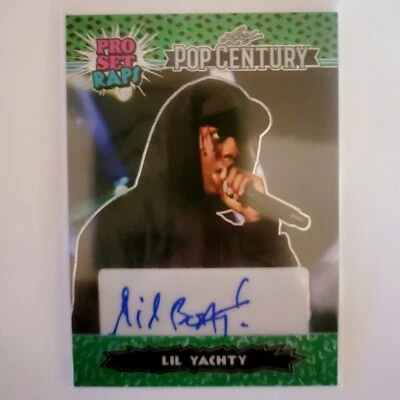 2023 LEAF POP CENTURY PRO SET RAPS LIL YACHTY AUTOGRAPH 3/3 - Image 1 of 2