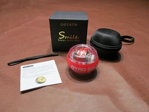 NEW Gyro Ball Wrist Hand Fitness PHYSICAL THERAPY MUSCLE STRENGTHENING RED - Picture 1 of 2
