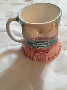 Vintage German Mug Mikrowelle and Spulmaschine Handmade Bust Mug - Picture 1 of 4