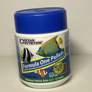 Formula One Medium Pellets Food (3.5 oz) - Ocean Nutrition Exp. 2025+ - Picture 1 of 5