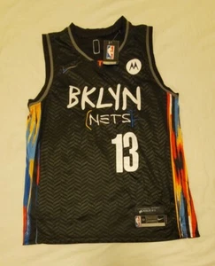 Maglia James Harden Brooklyn Nets Nike Swingman edizione City nera taglia 52 - Foto 1 di 4