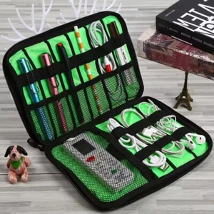 Kabel Aufbewahrungstasche Kabeltasche Reise Elektronik Zubehör Organizer Tasche - Bild 1 von 6