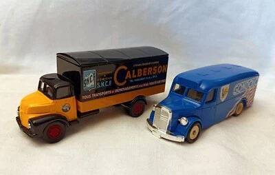 Corgi 2 cars: “Leyland Truck”, “Man Van”, Diecast, very good   - Immagine 1 di 4