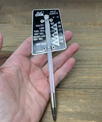 Vintage Good Cook Meat Thermometer Fahrenheit Celsius Made in Taiwan - Image 1 of 4