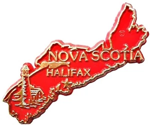 Imán para nevera canadiense Halifax Nueva Escocia - Imagen 1 de 1