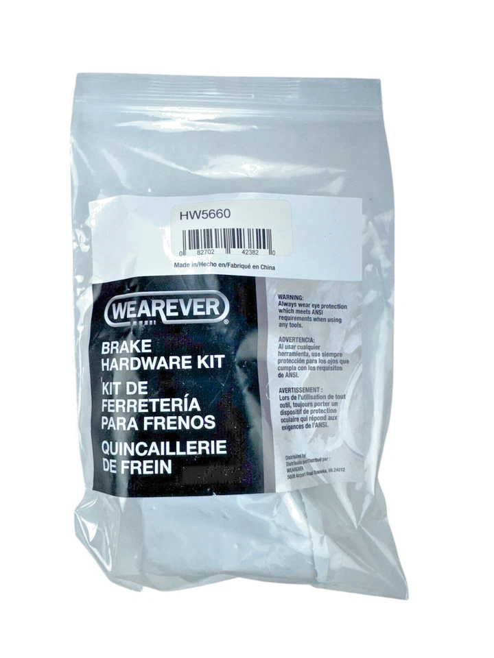 Disc Brake Hardware Kit WEAREVER HW5660 for Ford F-350 F-350 Super Duty F-250 - Image 1 of 1