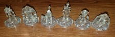 Ben 10 Alien Crystals For Ultimate Omnitrix Clear Figures 6pc Lot Toy Bandai CN