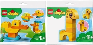 LEGO Duplo 30327 Meine erste Ente 30329 Meine erste Giraffe Pollybags - Afbeelding 1 van 1