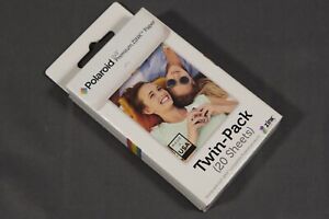 POLAROID  2x3 PREMIUM ZINK PAPER 20 SHEETS TWIN-PACK Sealed