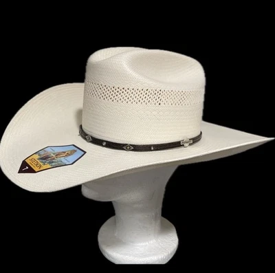 Sombrero de Vaquero Stetson Lobo 10X Paja Natural Talla 7 SSLOBO-30428170 NUEVO Foto 1 de 4