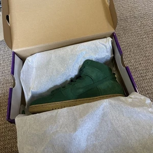 NIKE SB DUNK HIGH PRO DEACON TRAINERS UK SIZE 8.5 GORGE GREEN DQ4489-300 - Picture 1 of 5
