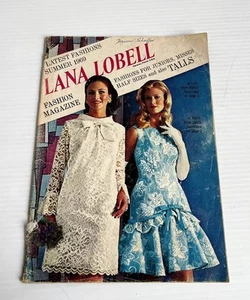Lana Lobell Fashion Magazine Catalogue Summer 1969 Retro Vintage Original - Picture 1 of 14