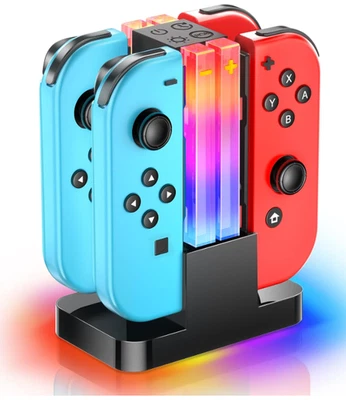Switch Controller Charger Dock Compatible with Nintendo Switch Controller & OLED - Image 1 of 4