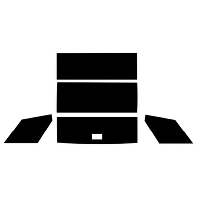 Kit amortecedor de som de isolamento para 1961-1963 Ford Thunderbird Acoustishield Roof - Imagem 1 de 4