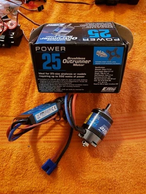 E-flite Brushless Motor Power 25 W/40 Amp ESC Combo  - JT25 - Image 1 of 4