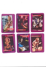 Scorpions Rock Star Concert Card Complete Set of 6 Mint AGI 1985 