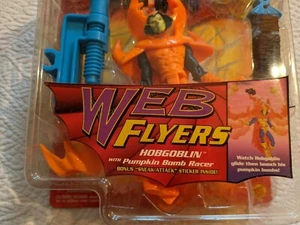 1997 Web Flyers Figure Sneak Attack Hobgoblin Marvel Comics Spiderman NRFP - Picture 1 of 7