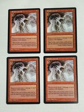 MTG Playset 4x Shadowstorm (Tempest/Red/U) - BGM
