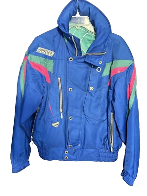 Vintage Men's M Spyder Ski Snowboard Jacket Stow Hood Entrant Thinsulate - Image 1 of 4