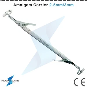 Amalgam Carrier Double Ended 2.5MM /3MM Dental Surgical Hand Tools Instruments - Picture 1 of 3