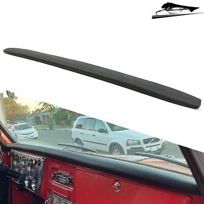 Black Interior Dash Pad Cover FOR 1967-1972 Chevy/GMC C10 Truck w/ Hardware - Image 1 of 4