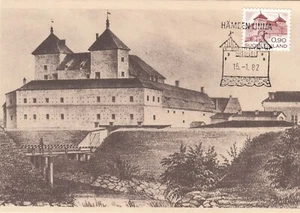 Castle Fortress Architecture Hameenlinna Finland Mint FDC Maxi 1982 - Picture 1 of 1
