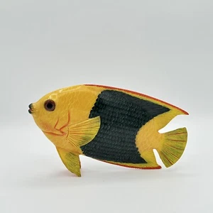 Decorative Self Standing Rock Beauty Angelfish Tropical Fish 8x5 Inch - Picture 1 of 8
