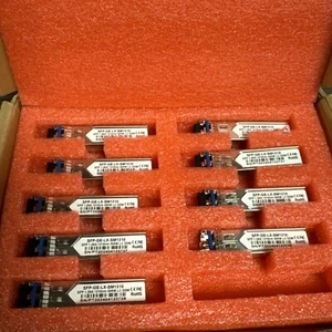 GESD Module SFP-GE-LX-SM1310 1.25G 1310nm 30KM LC DDM 9 Pack - Zdjęcie 1 z 3
