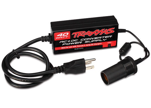 Traxxas 2976 AC Battery Charger Power Supply for 2-4 Amp iD DC Quick Chargers - Image 1 of 1