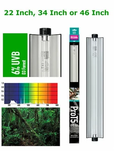 Arcadia Pro T5 D3 UVB Kit 6% Forest - Light Fitting, Terrarium Canopy PROT5 - Picture 1 of 1