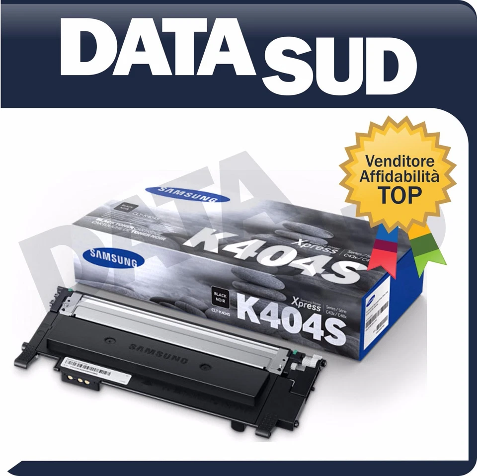 TONER SAMSUNG CLT-K404S ORIGINALE, XPRESS SL-C430, SL-C430W, SL-C480, SL-C480W.. - Imagen 1 de 1
