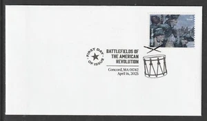 US 5977h Battlefields of Revolution Trenton BWP FDC 2025 - Bild 1 von 1