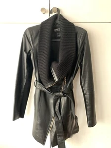 Only Real Leather Jacket - Picture 1 of 8