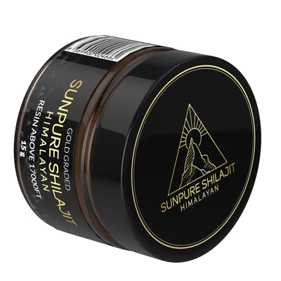 Organic & Sun-dried Purified Gold Graded Himalayan Shilajit Above 17000FT 15G - Image 1 of 4
