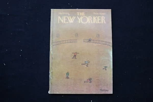 1976 MARCH 22 THE NEW YORKER MAGAZINE - ROLLER SKATERS COVER - E 10491 - Picture 1 of 2