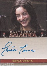 BATTLESTAR GALACTICA SEASON 2 ERICA CERRA AS MAYA AUTOGRAPH EUREKA