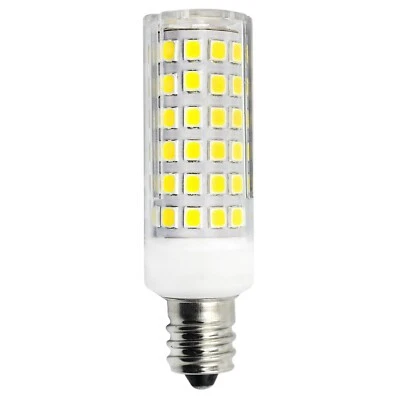 E12 Candelabra LED bulb C7 6W 110V/220V/12V 78-2835 SMD Ceramics Light - Image 1 of 3