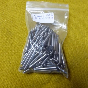 Zylinderstift Ø 4 m6 x32 DIN 6325 32mm lang 59 Stück gehärtet Passtift auflös - Bild 1 von 1