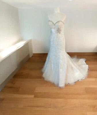 Mori Lee wedding dress - Ivory sz 12 - Image 1 of 4
